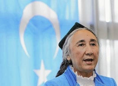 Uighur leader Kadeer delivers a speech at the fourth General Assembly of the World Uighur Congress in Tokyo (Yuriko Nakao Reuters, / May 14, 2012)