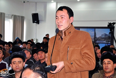 Tursunjan Memet, one of the web administrators of the Uyghur-language website Misranim, in northwestern China's Xinjiang region in an undated photo. Photo courtesy of Misranim website